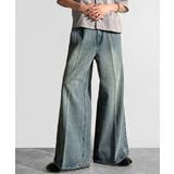 インディゴブリーチ | Vintage Washed Flare | Classical Elf Men
