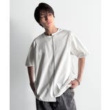 ホワイト | Asymmetric Stitch Design | Classical Elf Men