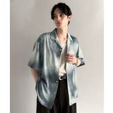 「脱、平凡。」総柄プリントオーバーサイズドレープ半袖シャツ Oversized | Classical Elf Men | 詳細画像17
