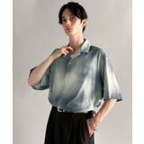 「脱、平凡。」総柄プリントオーバーサイズドレープ半袖シャツ Oversized | Classical Elf Men | 詳細画像20