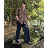 「脱、平凡。」総柄プリントオーバーサイズドレープ半袖シャツ Oversized | Classical Elf Men | 詳細画像40