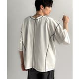 「1枚でも羽織でも。」インサイドアウト仕様2wayダブルジップTシャツ | Classical Elf Men | 詳細画像15