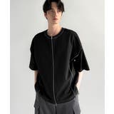 「1枚でも羽織でも。」インサイドアウト仕様2wayダブルジップTシャツ | Classical Elf Men | 詳細画像20