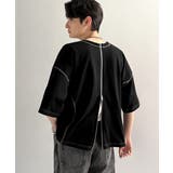 「1枚でも羽織でも。」インサイドアウト仕様2wayダブルジップTシャツ | Classical Elf Men | 詳細画像27