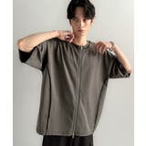 「1枚でも羽織でも。」インサイドアウト仕様2wayダブルジップTシャツ | Classical Elf Men | 詳細画像39