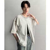 「1枚でも羽織でも。」インサイドアウト仕様2wayダブルジップTシャツ | Classical Elf Men | 詳細画像2