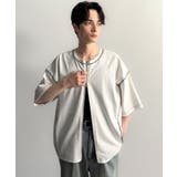 「1枚でも羽織でも。」インサイドアウト仕様2wayダブルジップTシャツ | Classical Elf Men | 詳細画像3