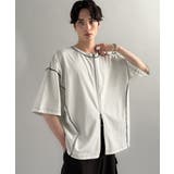 「1枚でも羽織でも。」インサイドアウト仕様2wayダブルジップTシャツ | Classical Elf Men | 詳細画像6