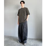 「イマドキな、古着感。」袖ポケット付きピグメント加工刺繍入りTシャツ | Classical Elf Men | 詳細画像8