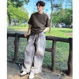 「イマドキな、古着感。」袖ポケット付きピグメント加工刺繍入りTシャツ | Classical Elf Men | 詳細画像12