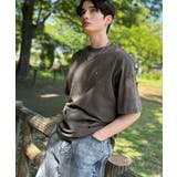 「イマドキな、古着感。」袖ポケット付きピグメント加工刺繍入りTシャツ | Classical Elf Men | 詳細画像13