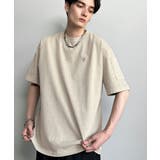 「イマドキな、古着感。」袖ポケット付きピグメント加工刺繍入りTシャツ | Classical Elf Men | 詳細画像17