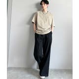 「イマドキな、古着感。」袖ポケット付きピグメント加工刺繍入りTシャツ | Classical Elf Men | 詳細画像20