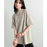 「イマドキな、古着感。」袖ポケット付きピグメント加工刺繍入りTシャツ | Classical Elf Men | 詳細画像27