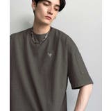 「イマドキな、古着感。」袖ポケット付きピグメント加工刺繍入りTシャツ | Classical Elf Men | 詳細画像1