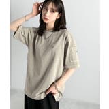 「イマドキな、古着感。」袖ポケット付きピグメント加工刺繍入りTシャツ | Classical Elf Men | 詳細画像29