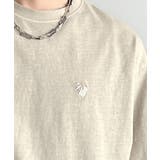 「イマドキな、古着感。」袖ポケット付きピグメント加工刺繍入りTシャツ | Classical Elf Men | 詳細画像30