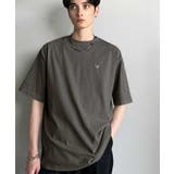 「イマドキな、古着感。」袖ポケット付きピグメント加工刺繍入りTシャツ | Classical Elf Men | 詳細画像3
