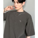 「イマドキな、古着感。」袖ポケット付きピグメント加工刺繍入りTシャツ | Classical Elf Men | 詳細画像5