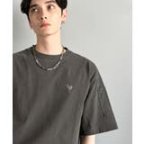 「イマドキな、古着感。」袖ポケット付きピグメント加工刺繍入りTシャツ | Classical Elf Men | 詳細画像6