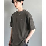 「イマドキな、古着感。」袖ポケット付きピグメント加工刺繍入りTシャツ | Classical Elf Men | 詳細画像7