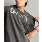 ネック | 「1着でキマる。」ピグメント加工マットグラフィック柄Tシャツ Pigment | Classical Elf Men