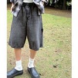 「新定番ハーフデニム。」ベルトデザイン ペインター ハーフデニムパンツ | Classical Elf Men | 詳細画像11