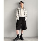 「整う、ラフ感。」カーゴポケット ルーズシルエット ハーフスラックス | Classical Elf Men | 詳細画像10 