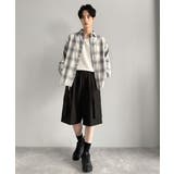 「整う、ラフ感。」カーゴポケット ルーズシルエット ハーフスラックス | Classical Elf Men | 詳細画像13 