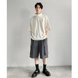 「整う、ラフ感。」カーゴポケット ルーズシルエット ハーフスラックス | Classical Elf Men | 詳細画像17 