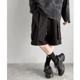 「整う、ラフ感。」カーゴポケット ルーズシルエット ハーフスラックス | Classical Elf Men | 詳細画像1 