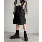 「整う、ラフ感。」カーゴポケット ルーズシルエット ハーフスラックス | Classical Elf Men | 詳細画像4 