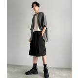 「整う、ラフ感。」カーゴポケット ルーズシルエット ハーフスラックス | Classical Elf Men | 詳細画像5 