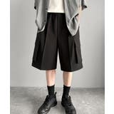 「整う、ラフ感。」カーゴポケット ルーズシルエット ハーフスラックス | Classical Elf Men | 詳細画像7 