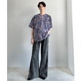 「視線を独り占め。」タイダイ染め刺繍入りオーバーサイズTシャツ Tie Dye | Classical Elf Men | 詳細画像30