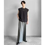 紐刺繍スノーウォッシュ加工ノースリーブTシャツ String Embroider… | Classical Elf Men | 詳細画像9 