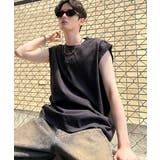 紐刺繍スノーウォッシュ加工ノースリーブTシャツ String Embroider… | Classical Elf Men | 詳細画像13 