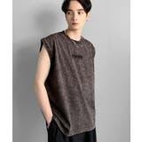 紐刺繍スノーウォッシュ加工ノースリーブTシャツ String Embroider… | Classical Elf Men | 詳細画像14 