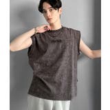 紐刺繍スノーウォッシュ加工ノースリーブTシャツ String Embroider… | Classical Elf Men | 詳細画像19 