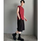 紐刺繍スノーウォッシュ加工ノースリーブTシャツ String Embroider… | Classical Elf Men | 詳細画像26 