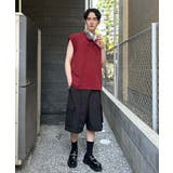 紐刺繍スノーウォッシュ加工ノースリーブTシャツ String Embroider… | Classical Elf Men | 詳細画像27 