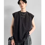 紐刺繍スノーウォッシュ加工ノースリーブTシャツ String Embroider… | Classical Elf Men | 詳細画像2 