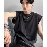 紐刺繍スノーウォッシュ加工ノースリーブTシャツ String Embroider… | Classical Elf Men | 詳細画像3 