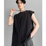 紐刺繍スノーウォッシュ加工ノースリーブTシャツ String Embroider… | Classical Elf Men | 詳細画像5 