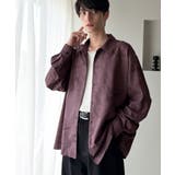 「都会的スタイル」。総柄ドレープキャンプカラーシャツ Relaxed Drape | Classical Elf Men | 詳細画像13