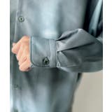 「都会的スタイル」。総柄ドレープキャンプカラーシャツ Relaxed Drape | Classical Elf Men | 詳細画像24