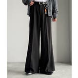 ブラック | 「美しい落ち感。」 ワンタックセンタープレスフレアスラックス One | Classical Elf Men