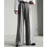 「美しい落ち感。」 ワンタックセンタープレスフレアスラックス One | Classical Elf Men | 詳細画像7