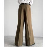 「美しい落ち感。」 ワンタックセンタープレスフレアスラックス One | Classical Elf Men | 詳細画像17