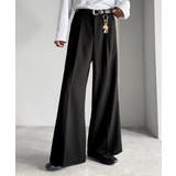 「美しい落ち感。」 ワンタックセンタープレスフレアスラックス One | Classical Elf Men | 詳細画像1